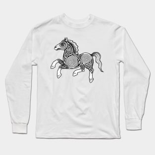 Celtic War Horse Long Sleeve T-Shirt